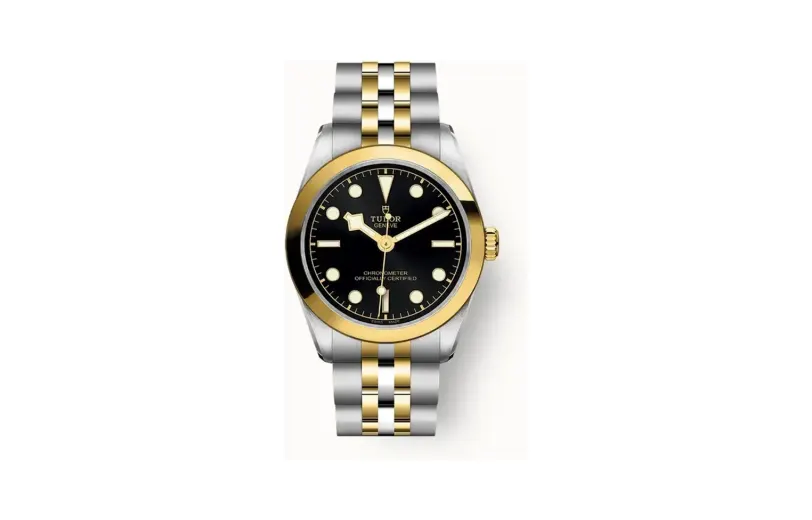 Tudor Black Bay One 31 S&G, 31mm steel case, Yellow gold bezel