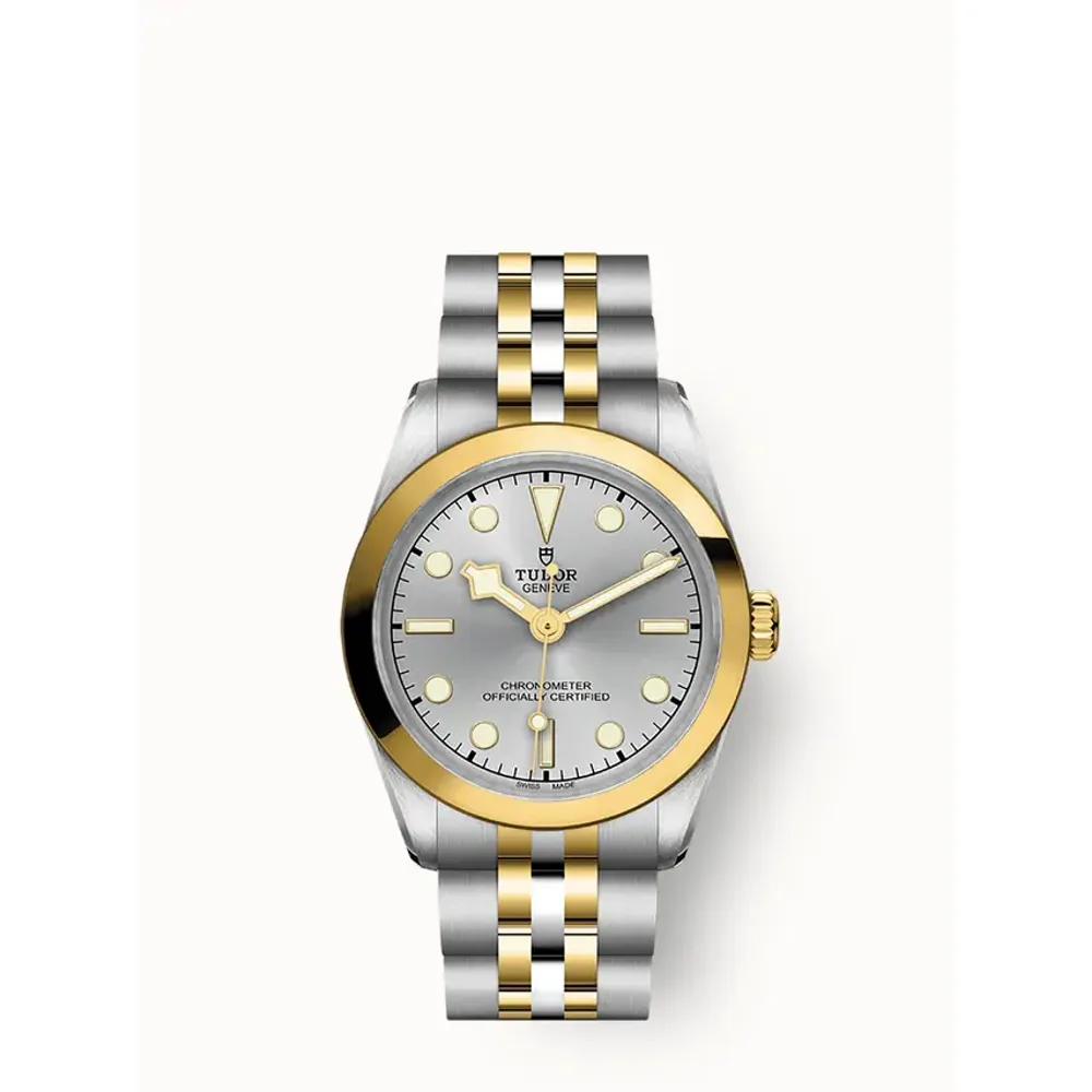 Tudor Black Bay One 31 S&G, 31mm steel case, Yellow gold bezel