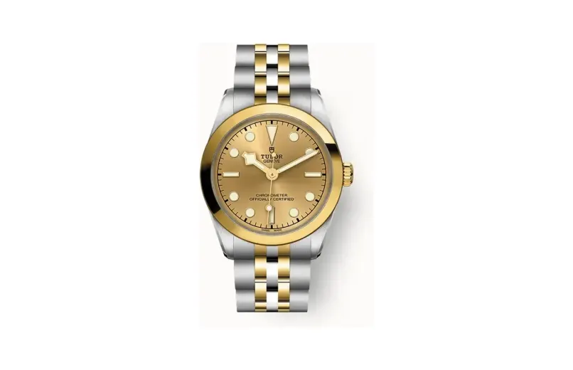 Tudor Black Bay One 31 S&G, 31mm steel case, Yellow gold bezel