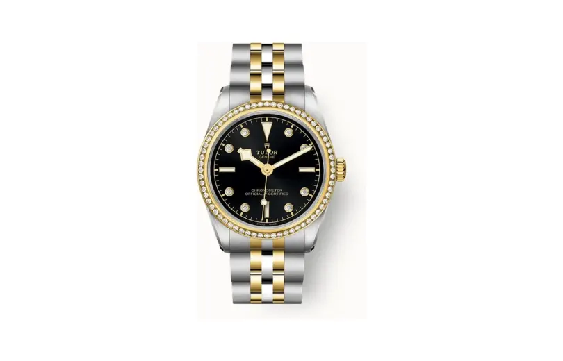 Tudor Black Bay One 31 S&G, 31mm steel case, Diamond-set dial