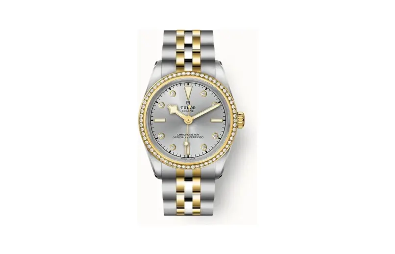 Tudor Black Bay One 31 S&G, 31mm steel case, Diamond-set dial