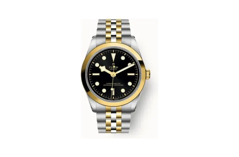 Tudor Black Bay One 36 S&G, 36mm steel and yellow gold case, Yellow gold bezel