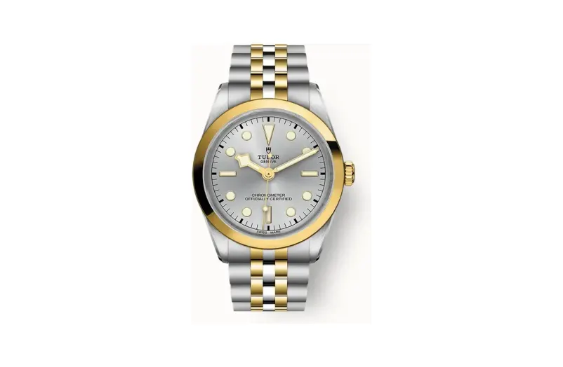 Tudor Black Bay One 36 S&G, 36mm steel and yellow gold case, Yellow gold bezel