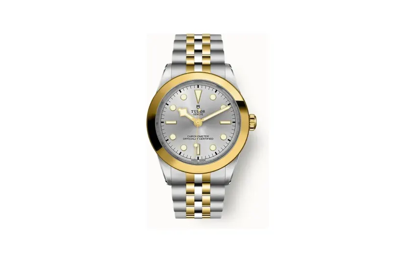Tudor Black Bay One 39 S&G, 39mm steel case, Yellow gold bezel