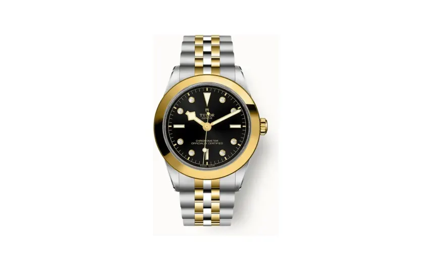 Tudor Black Bay One 39 S&G, 39mm steel case, Diamond-set dial