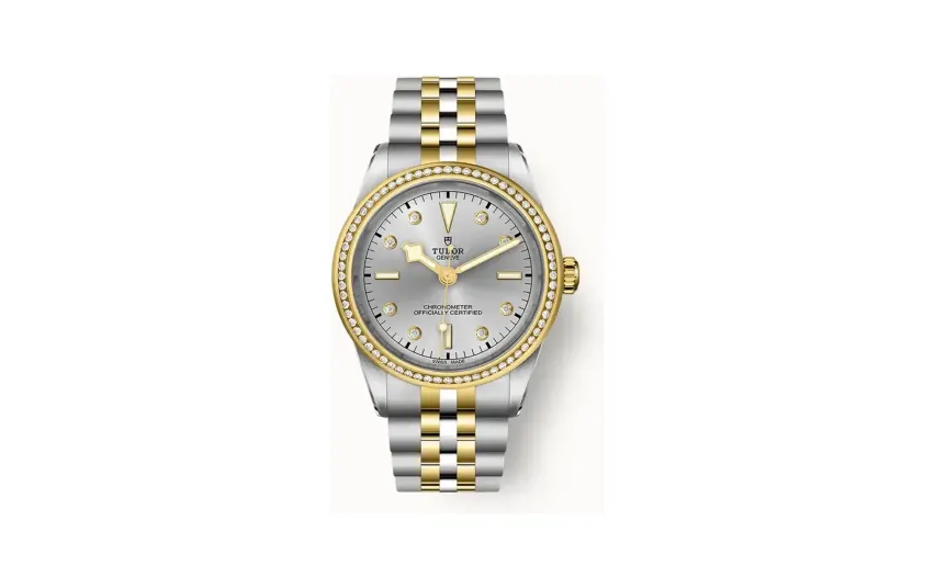 Tudor Black Bay One 39 S&G, 39mm steel case, Diamond-set dial