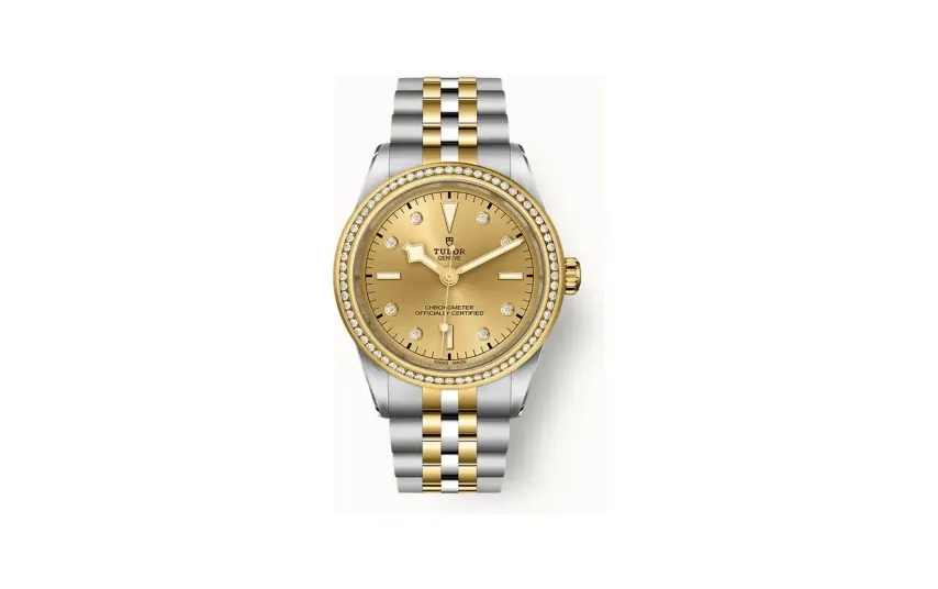 Tudor Black Bay One 39 S&G, 39mm steel case, Diamond-set dial