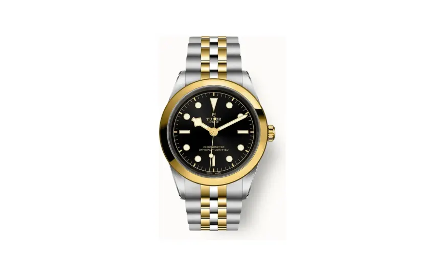 Tudor Black Bay One 41 S&G, 41mm steel case, Yellow gold bezel