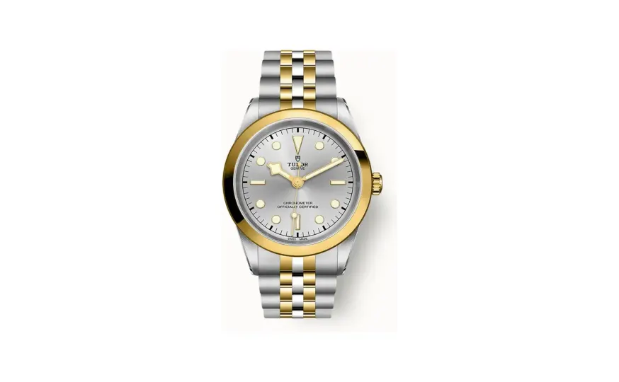 Tudor Black Bay One 41 S&G, 41mm steel case, Yellow gold bezel