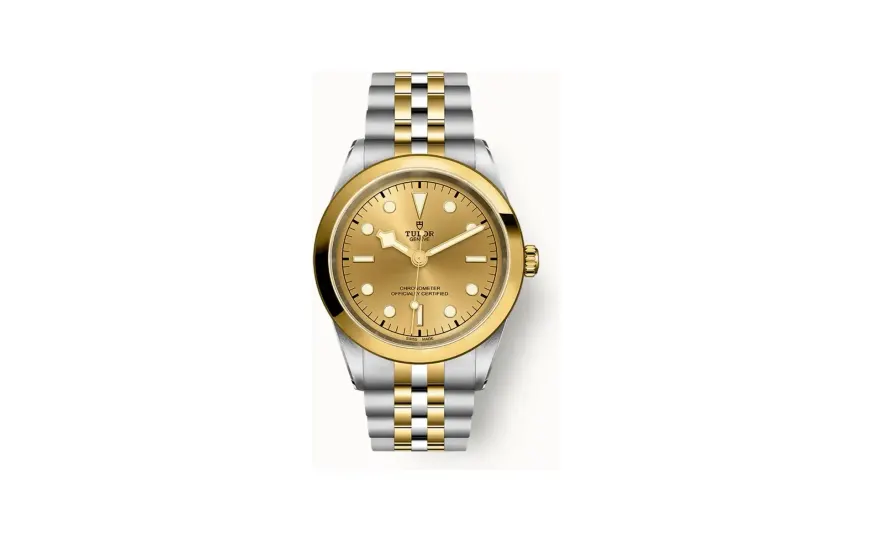 Tudor Black Bay One 41 S&G, 41mm steel case, Yellow gold bezel