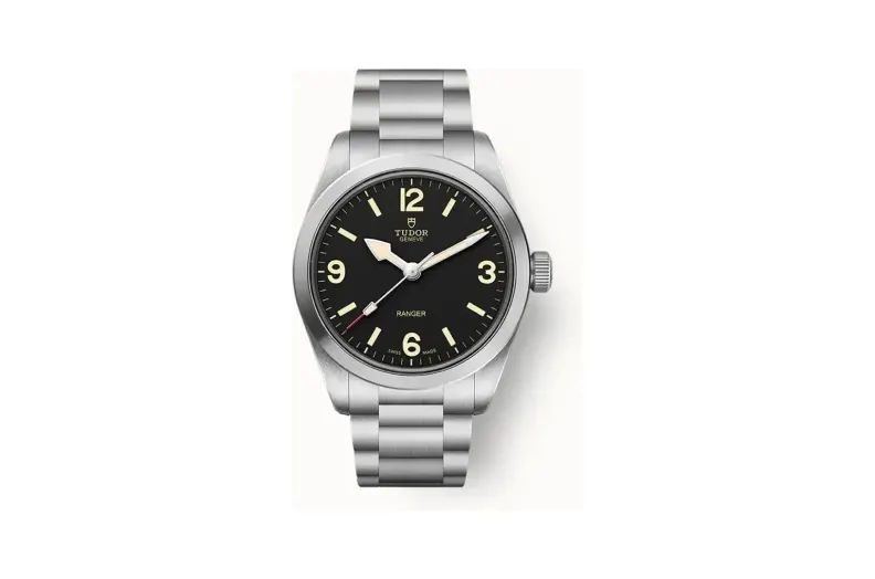 Tudor Ranger, 36mm steel case, Black domed dial