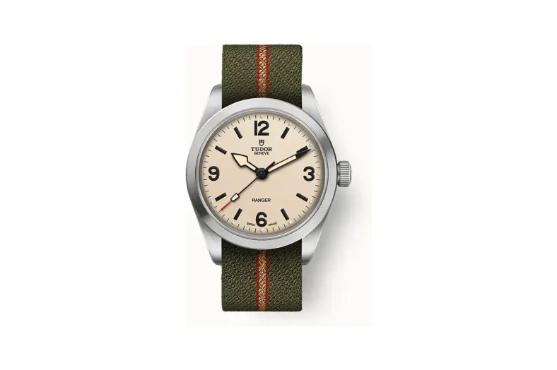 Tudor Ranger, 36mm steel case, Beige domed dial