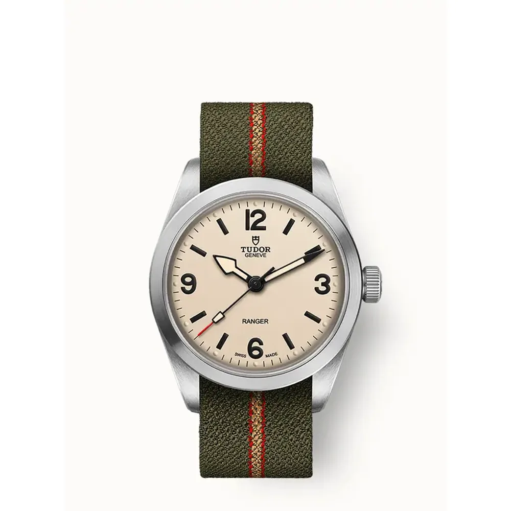 Tudor Ranger, 36mm steel case, Beige domed dial