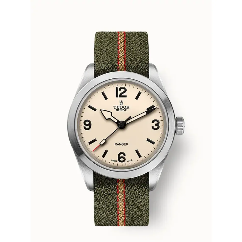 Tudor Ranger, 39mm steel case, Beige domed dial
