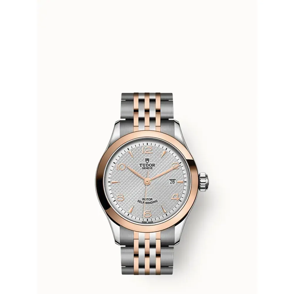 Tudor 1926, 28mm steel case, Steel and rose gold bracelet
