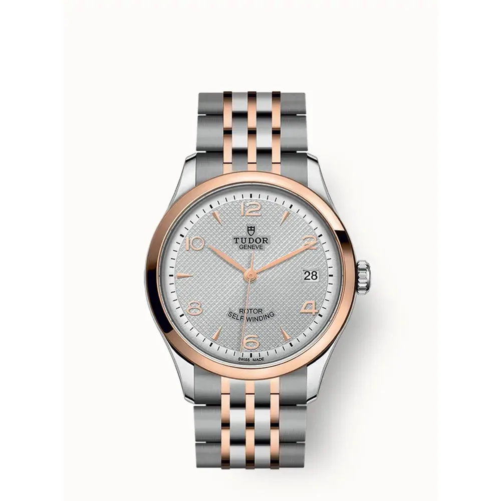 Tudor 1926, 36mm steel case, Steel and rose gold bracelet