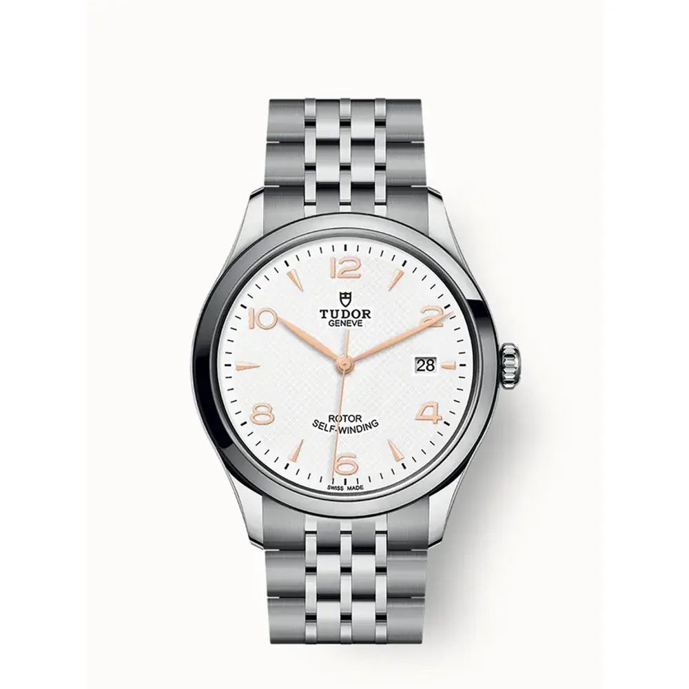 Tudor 1926, 39mm steel case, Steel bracelet