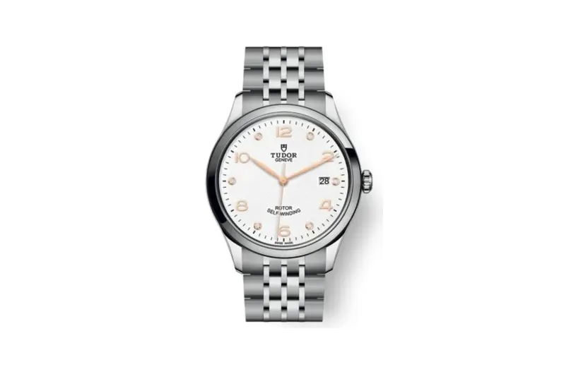 Tudor 1926 39 Stainless Steel / White - Diamond