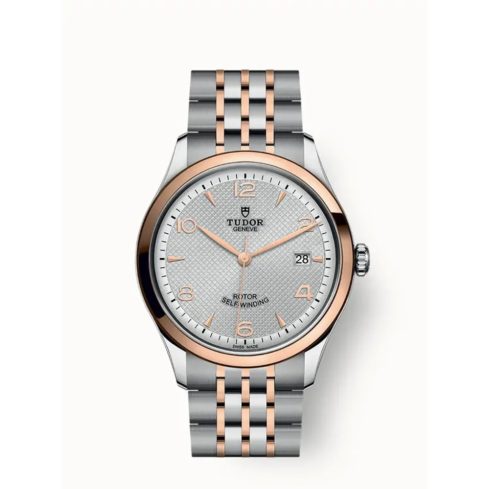 Tudor 1926, 39mm steel case, Steel and rose gold bracelet