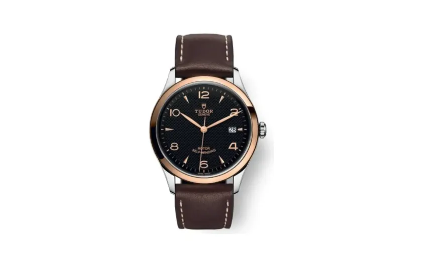 Tudor 1926 39 Stainless Steel / Rose Gold / Black / Strap