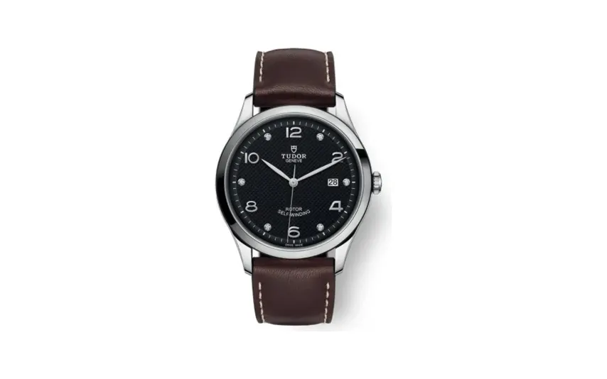 Tudor 1926 41 Stainless Steel / Black - Diamond / Strap