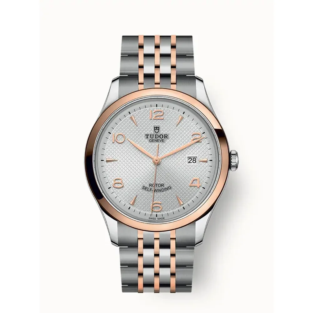 Tudor 1926, 41mm steel case, Steel and rose gold bracelet