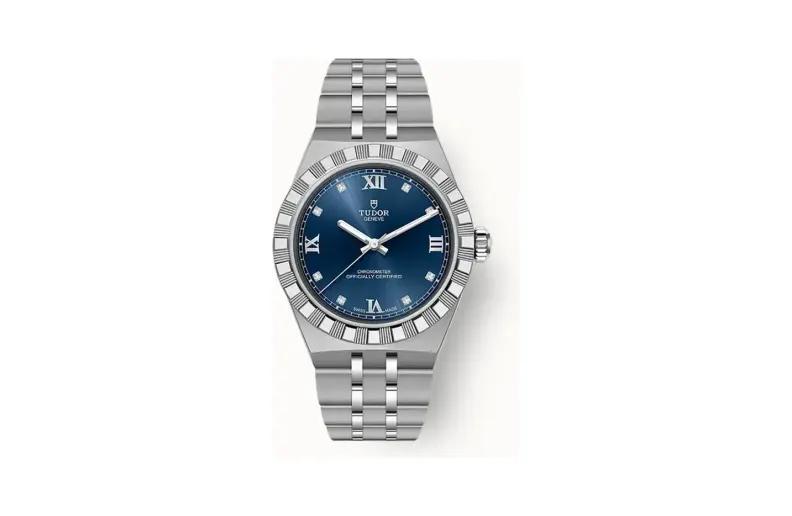 Tudor Royal, 30mm steel case, Blue dial