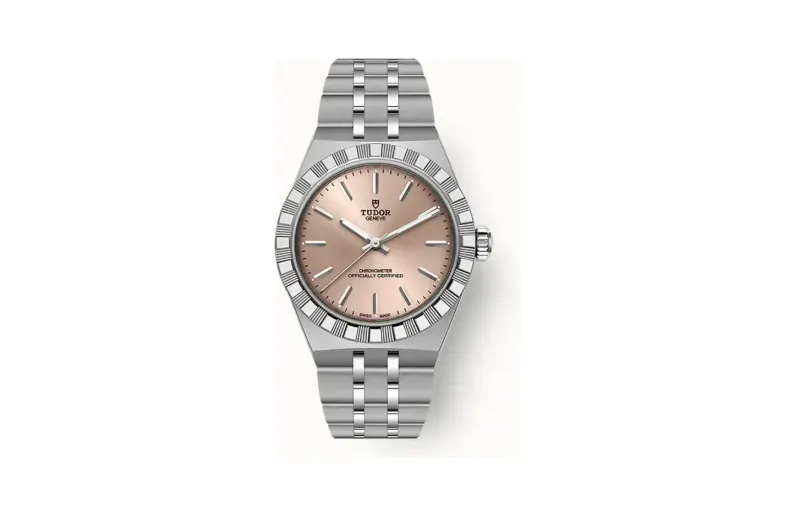 Tudor Royal, 30mm steel case, Salmon dial
