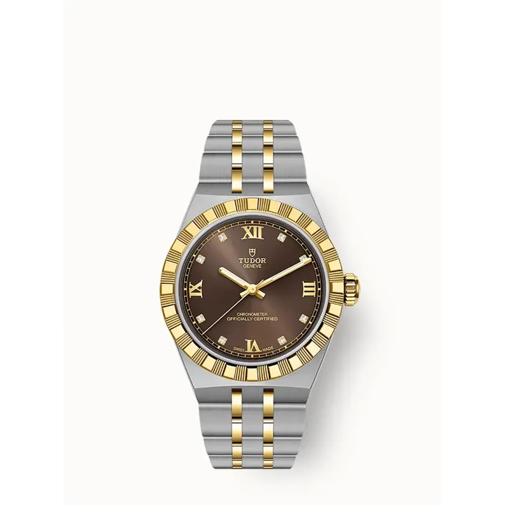 Tudor Royal, 30mm steel and yellow gold case, Steel and yellow gold bracelet