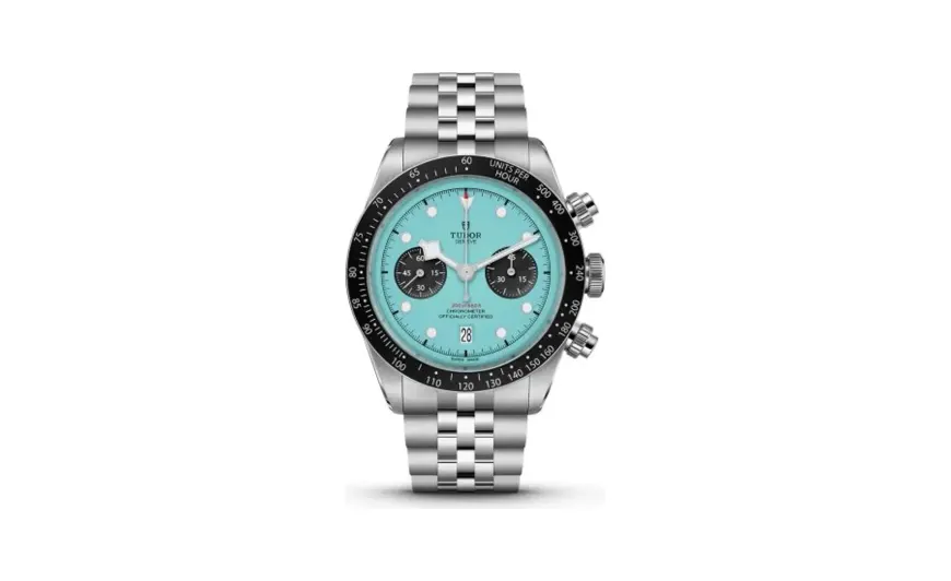 Tudor Heritage Black Bay Chronograph Flamingo Blue