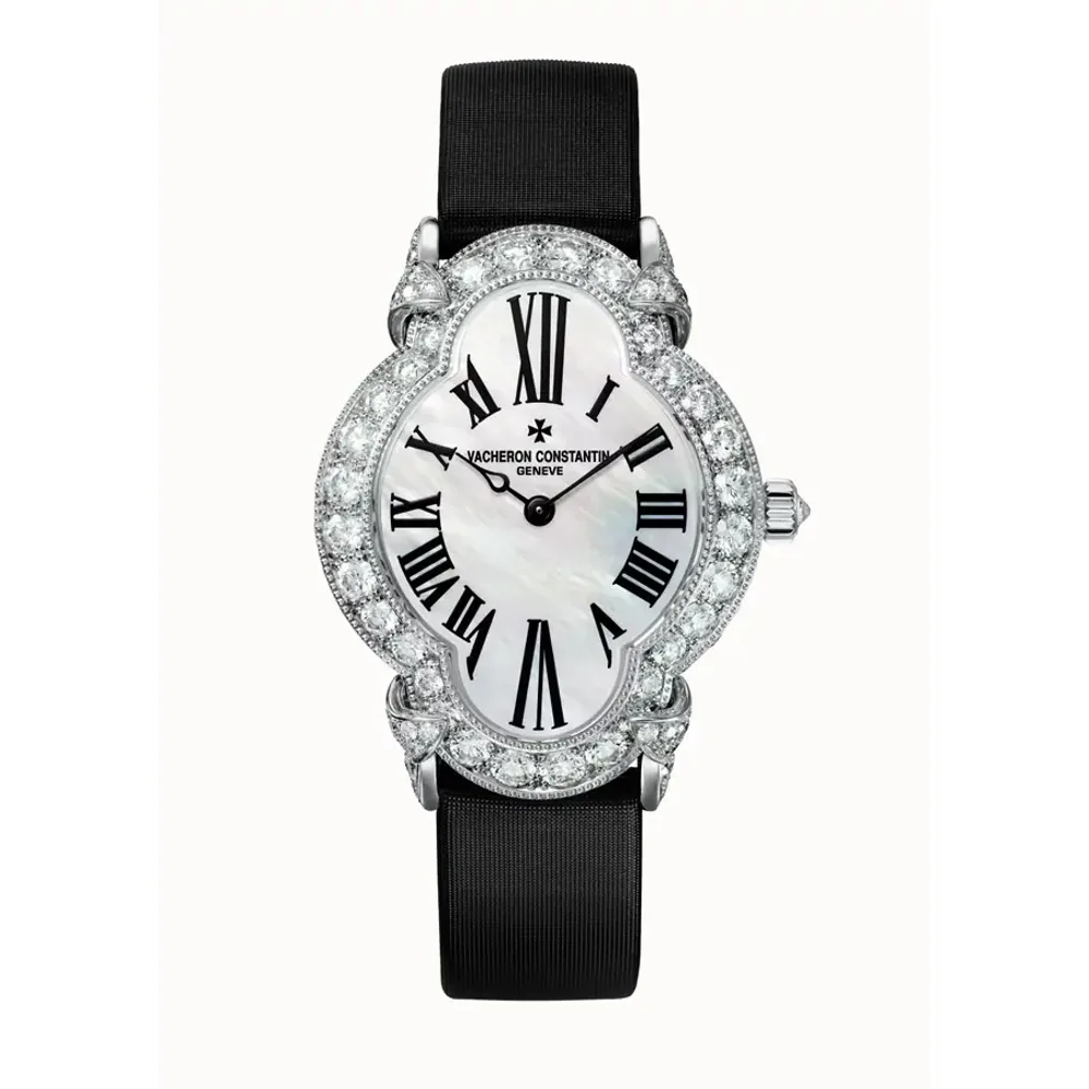 Vacheron Constantin Heures Créatives Heure Romantique, 36.2 x 26.5 mm White Gold