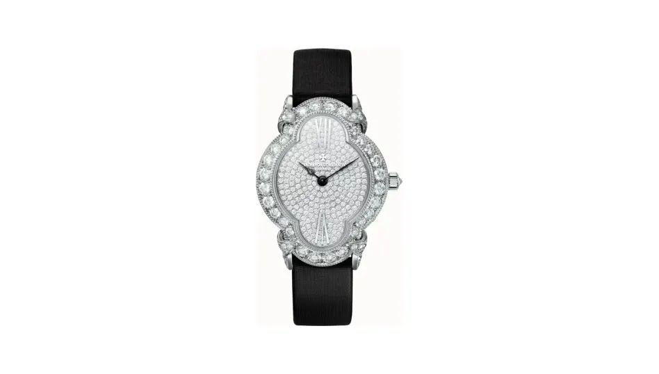 Vacheron Constantin Heures Créatives Heure Romantique, 36.2 x 26.5 mm White Gold