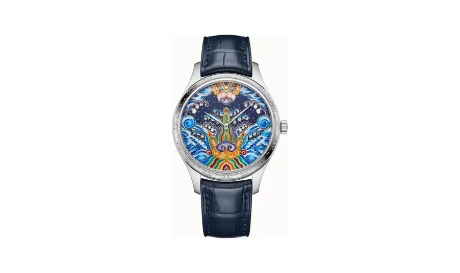 Vacheron Constantin Métiers d’Art Tribute to traditional symbols - Eternal flow, 38 mm White Gold