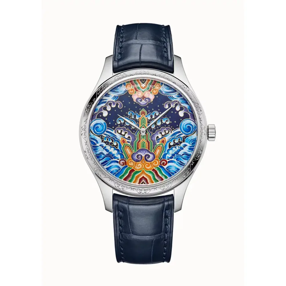 Vacheron Constantin Métiers d’Art Tribute to traditional symbols - Eternal flow, 38 mm White Gold