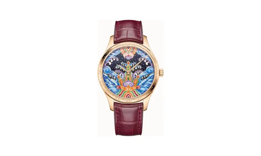 Vacheron Constantin Métiers d’Art Tribute to traditional symbols - Eternal flow, 38 mm Pink Gold