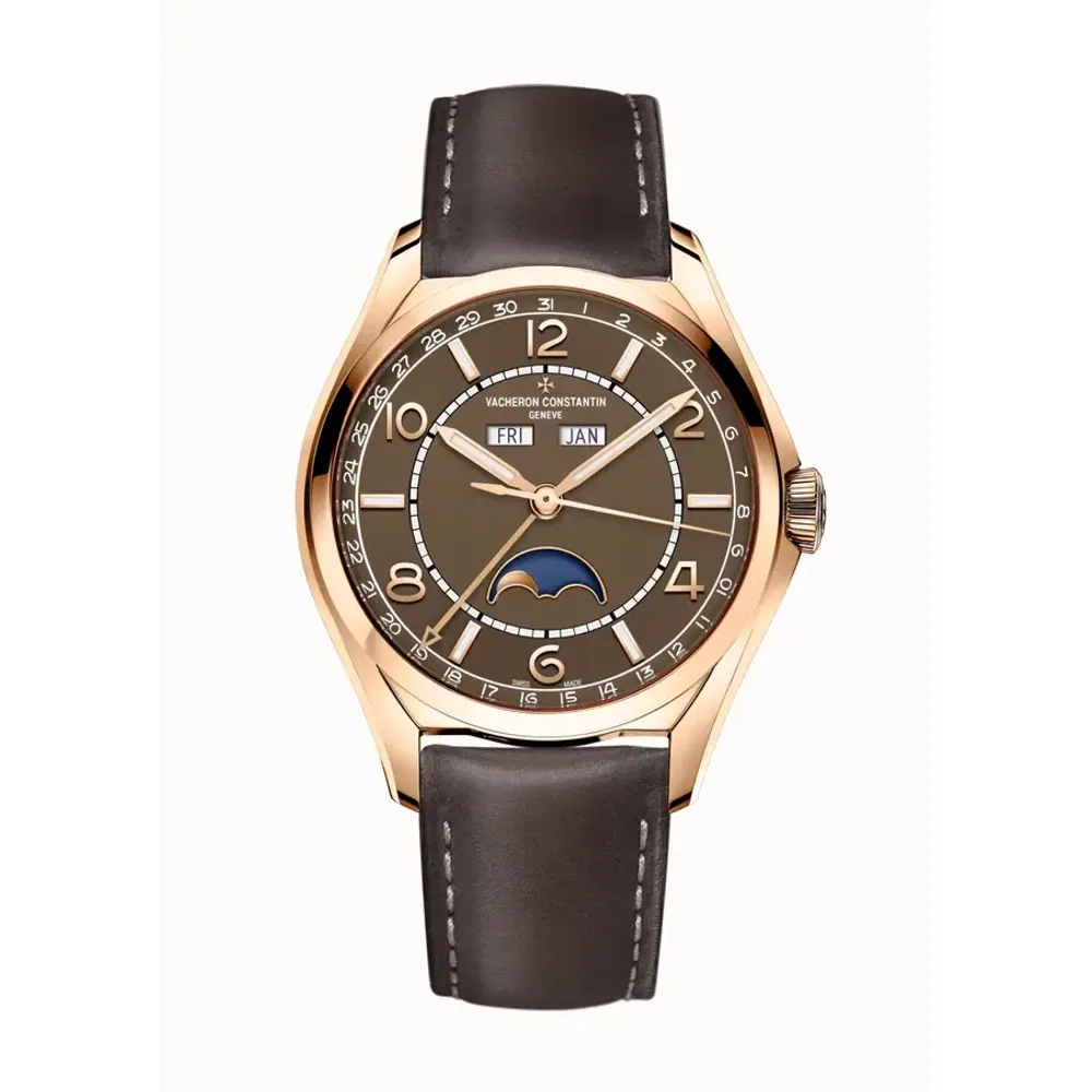 Vacheron Constantin Fiftysix complete calendar, 40 mm Pink Gold