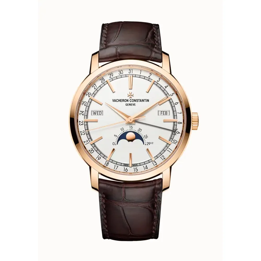 Vacheron Constantin Traditionnelle complete calendar, 41 mm Pink Gold
