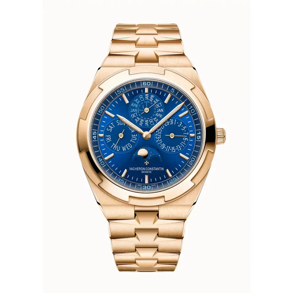 Vacheron Constantin Overseas perpetual calendar ultra-thin, 41.5 mm Pink Gold