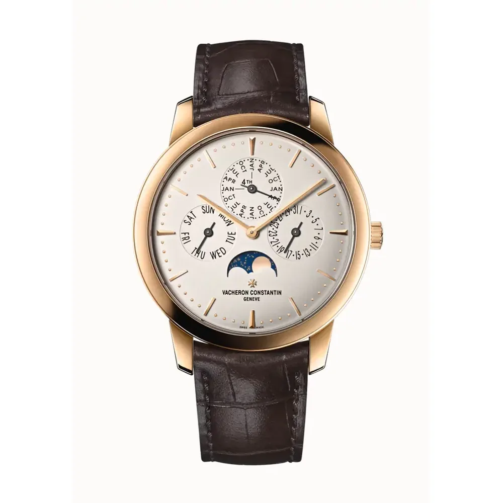 Vacheron Constantin Patrimony perpetual calendar ultra-thin, 41 mm Pink Gold