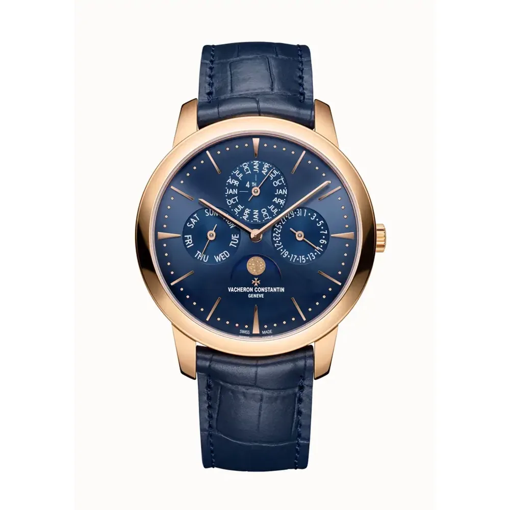 Vacheron Constantin Patrimony perpetual calendar ultra-thin, 41 mm Pink Gold