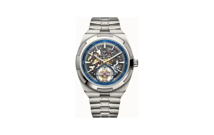 Vacheron Constantin Overseas tourbillon skeleton, 42.5 mm Titanium