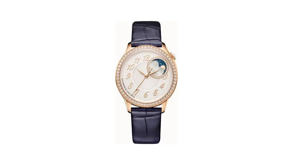 Vacheron Constantin Égérie moon phase, 37 mm Pink Gold