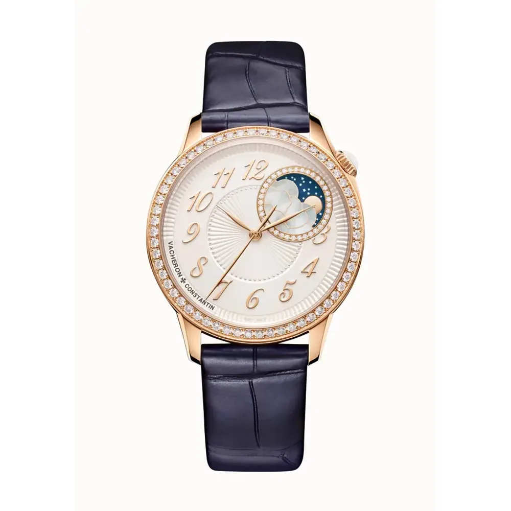 Vacheron Constantin Égérie moon phase, 37 mm Pink Gold
